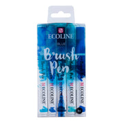 Ecoline Brushpen Set 5pc - Blue