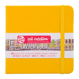 Talens Art Creations Sketch Book G.Ylw 12x12 140gsm