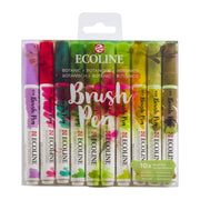 Ecoline Brushpen Set 10pc - Botanic