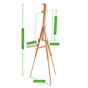 MABEF M27 Basic Field Easel With Brackets