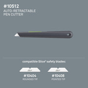 Slice Pen Cutter Auto Retractable