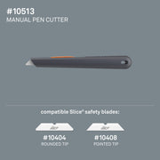 Slice Pen Cutter Manual Retractable