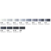 Copic Marker Set 12 Cool Grey